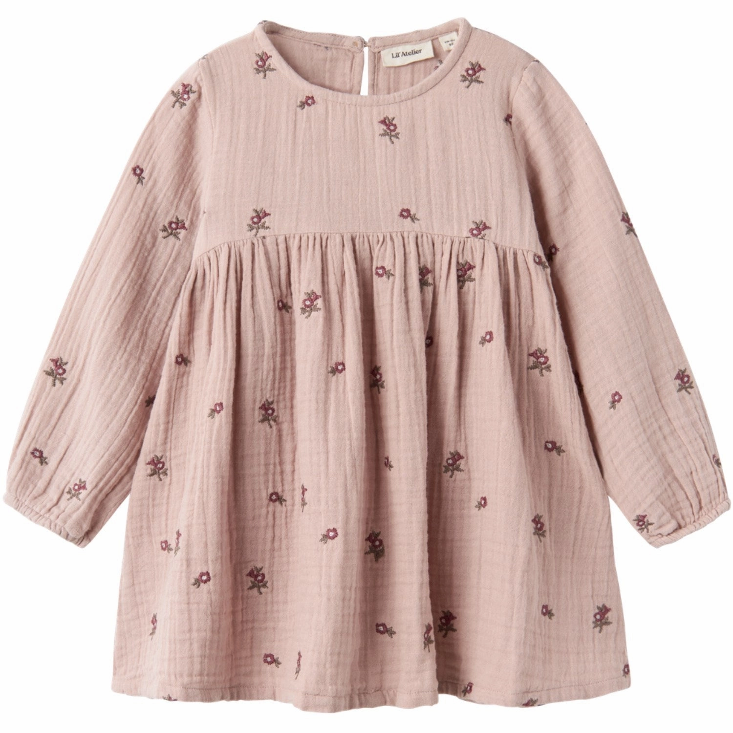 Lil'Atelier Shadow Gray Tamina Loose Dress Charming Style