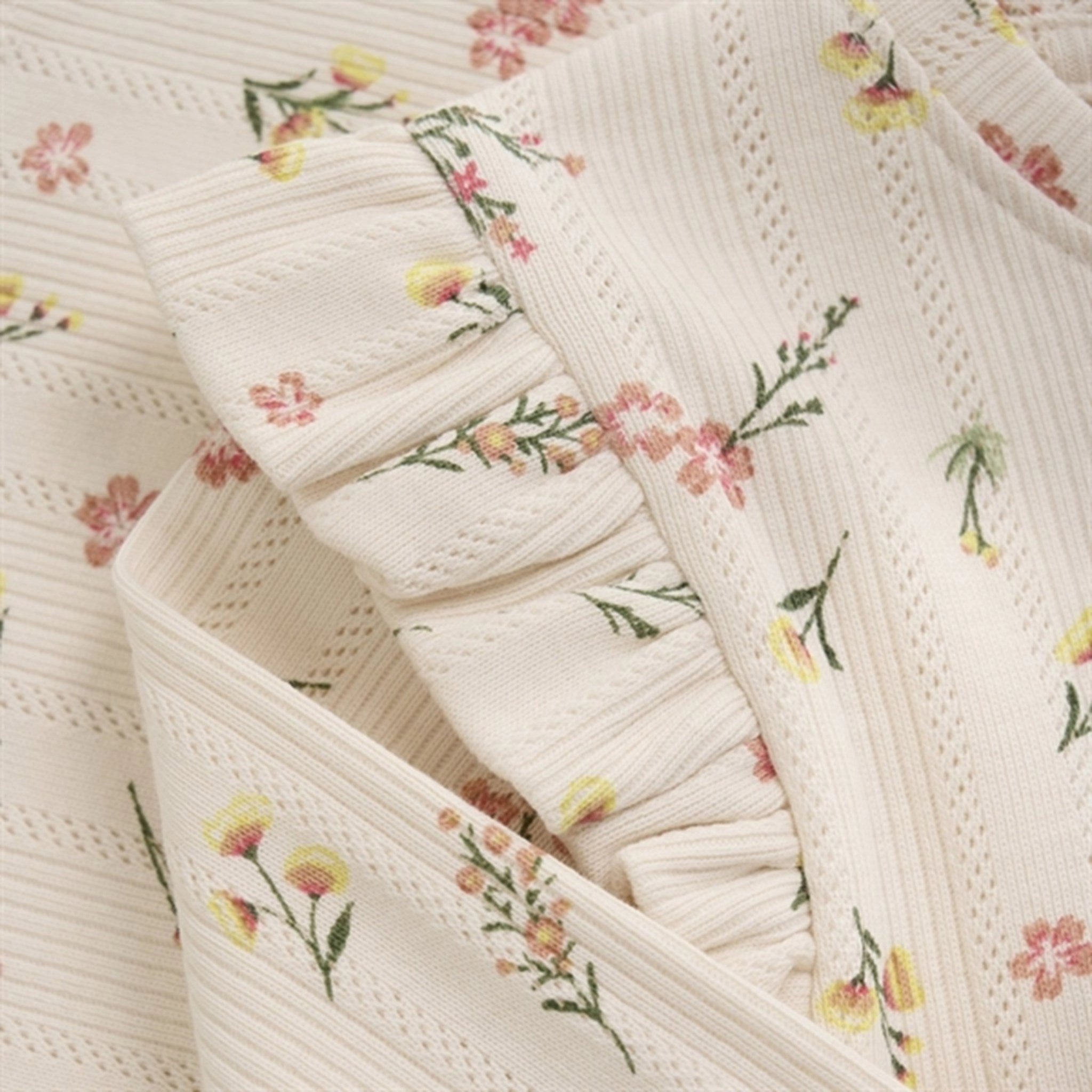 Stylish Element Minymo Pink Champagne Bluse AOP Pointell