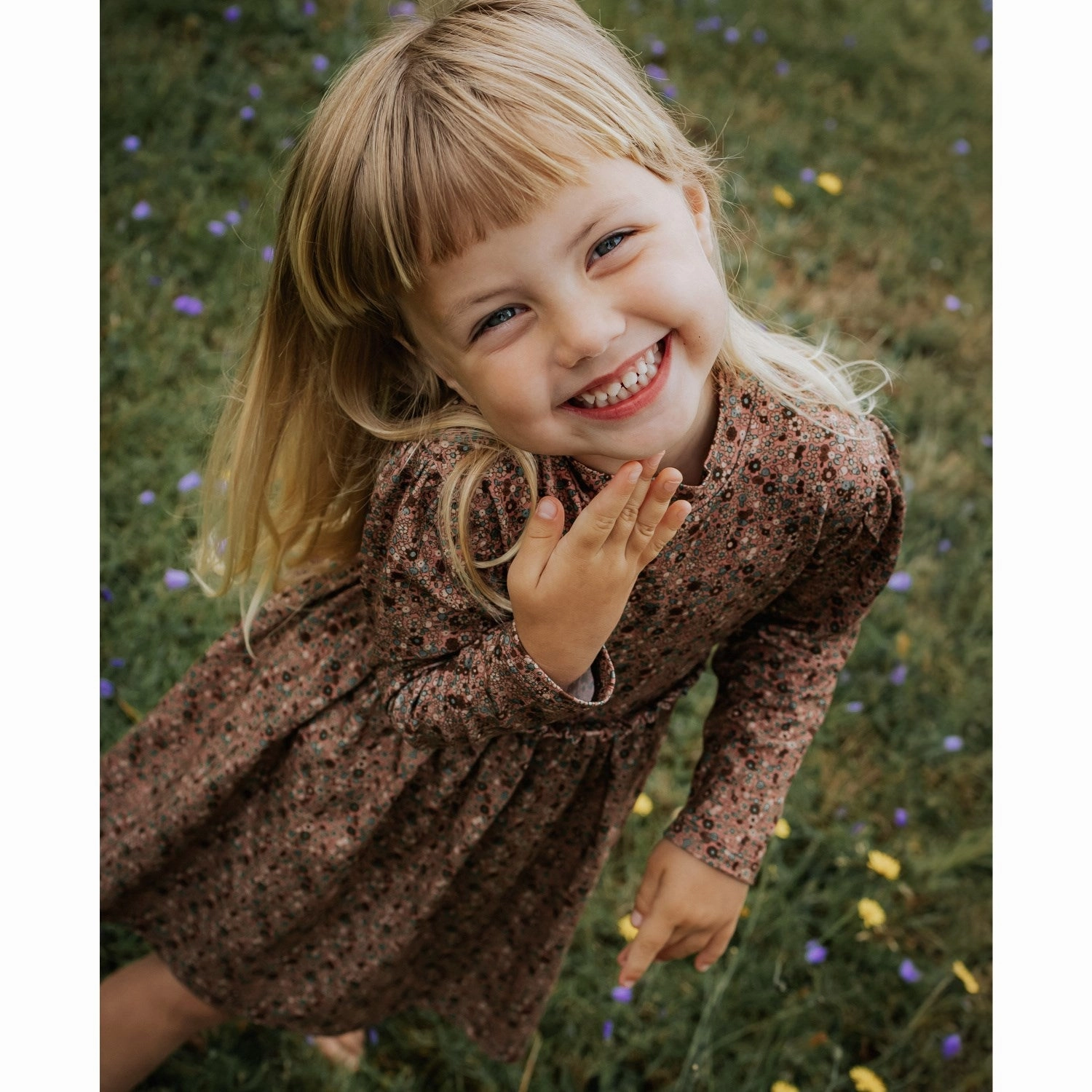 Sharp Edge Fliink Humus Aop. Kelly Ls Dress