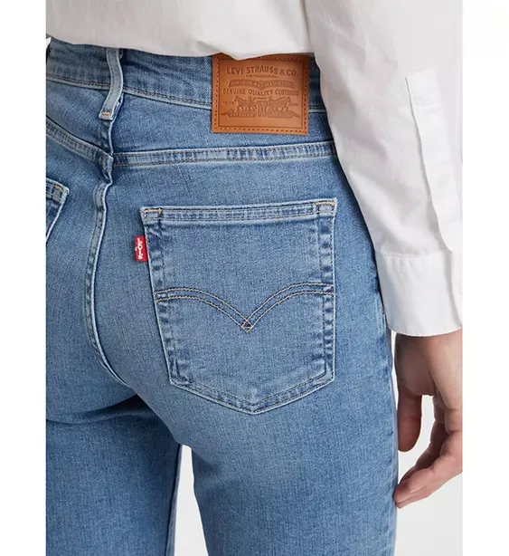 Cozy Style Comfort Wearable Levi's pantalone jeans da donna Bootcut a vita alta 18759-0116 light indigo worn in-blu