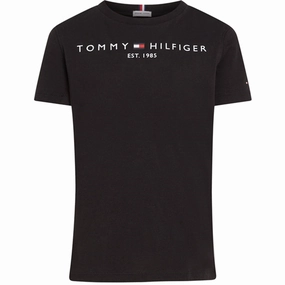 Tommy Hilfiger Essential T-Shirt Black Stylish Comfort