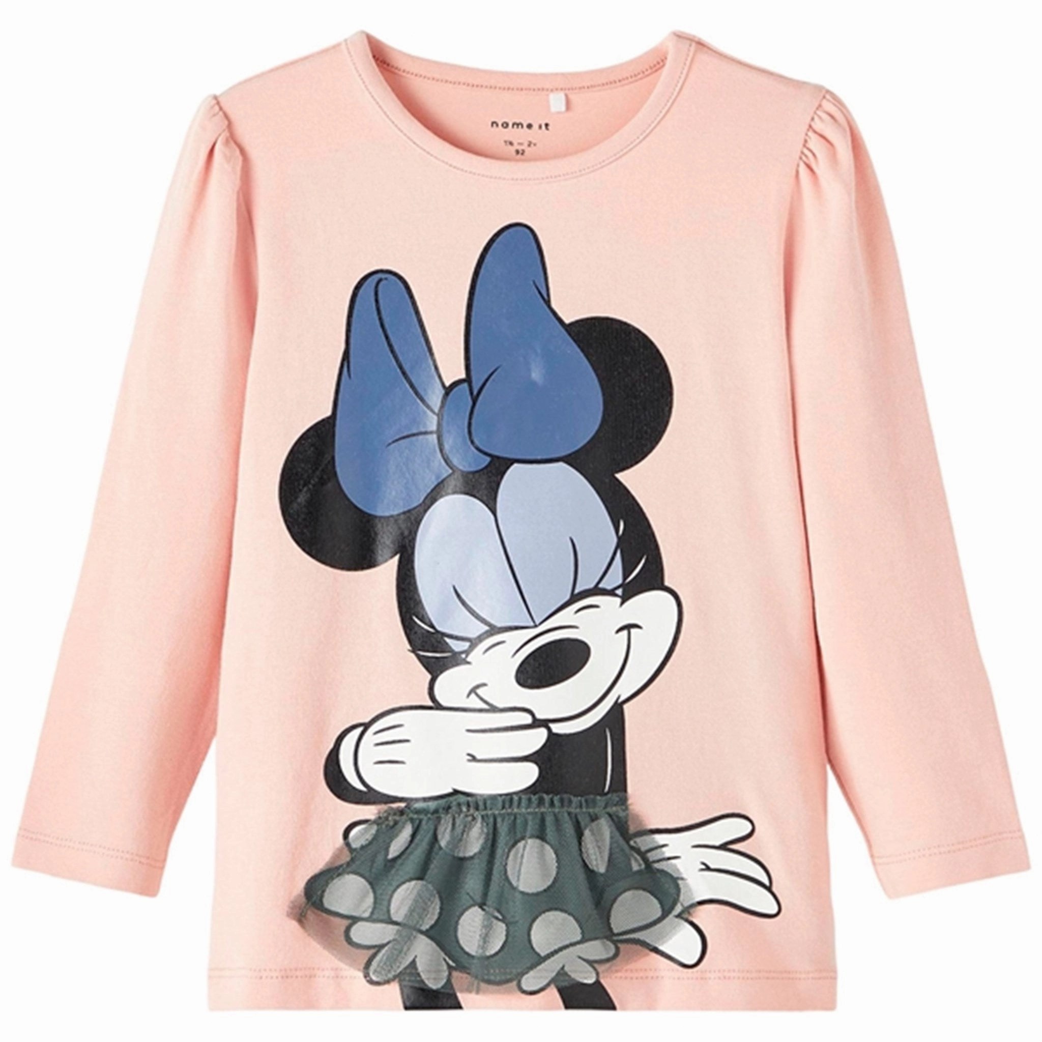 Seasonal Trend Anti Cling Fabric Name it Rose Smoke Domma Minnie Blouse