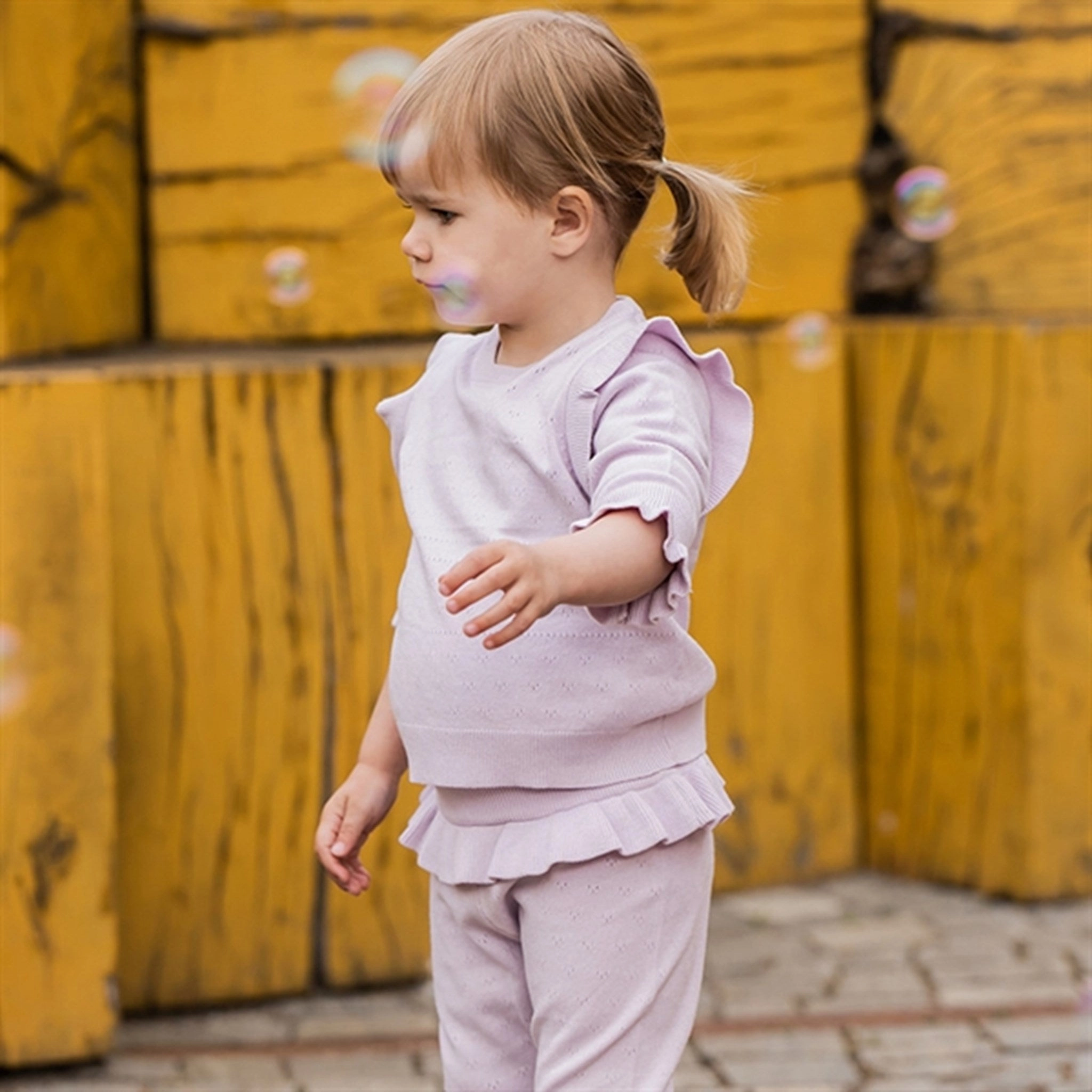 Fliink Lavender Fog Fame T-shirt Outdoor Trend Holiday Style