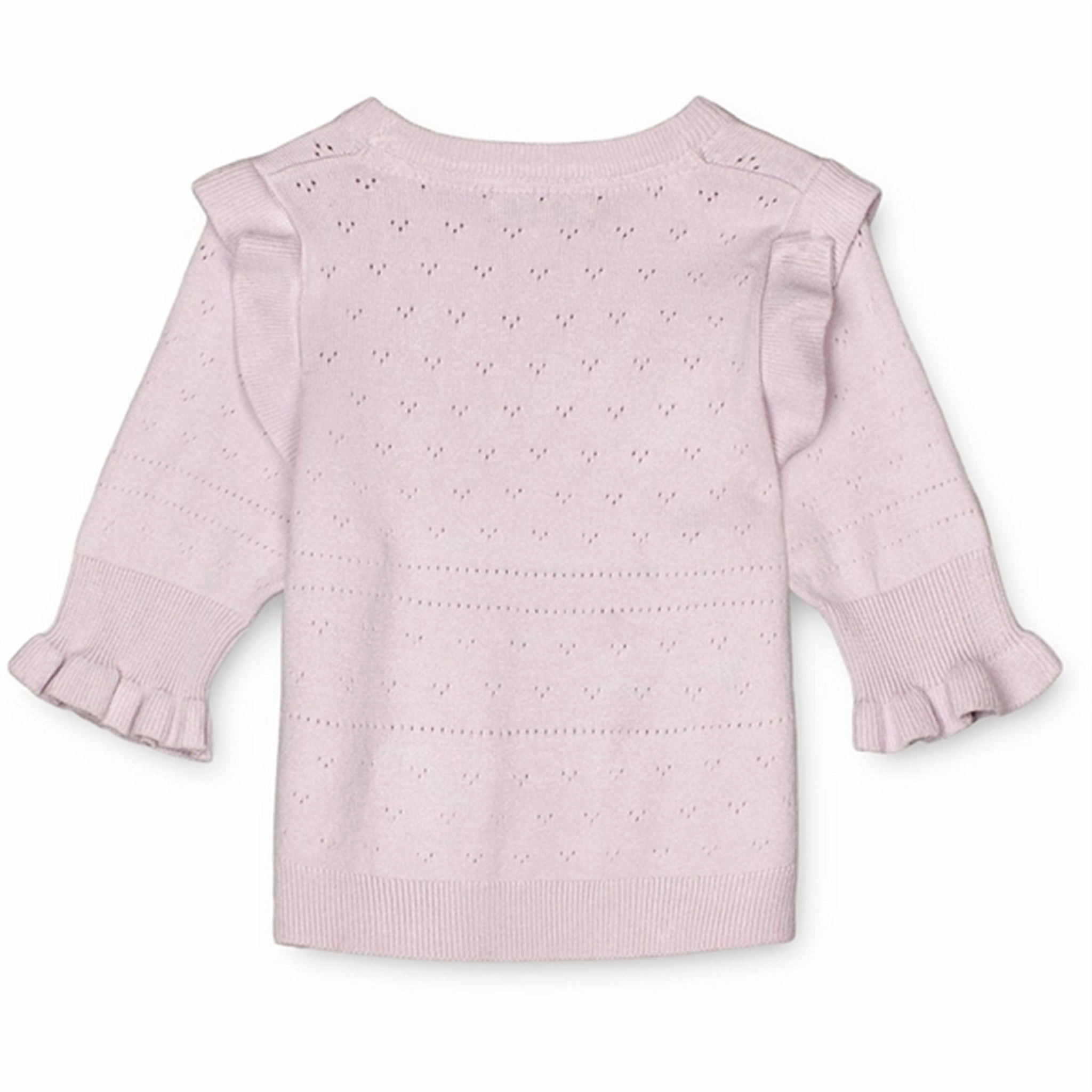 Wicking Interlock Knit Office Attire Fliink Lavender Fog Fame T-shirt