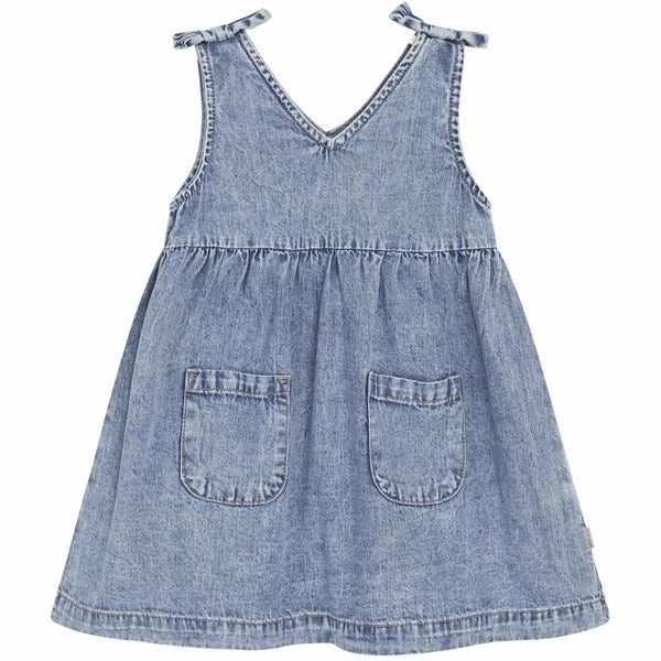 Timeless Wearable Hust & Claire Mini Washed Denim Kecia Dress