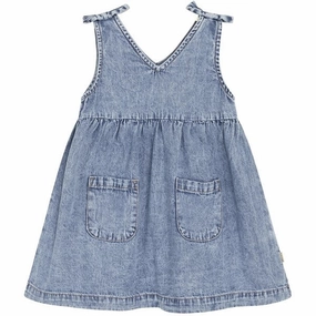 Timeless Wearable Hust & Claire Mini Washed Denim Kecia Dress