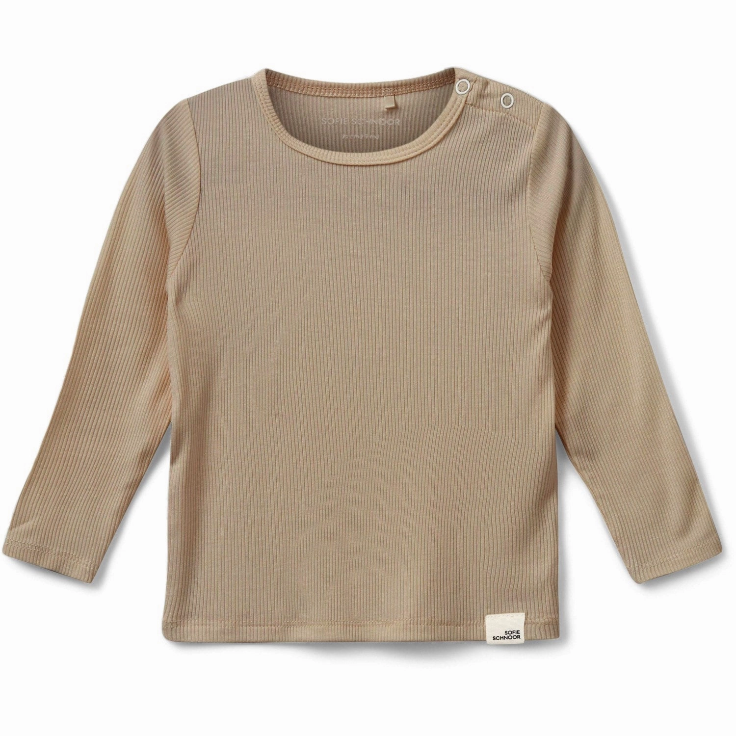 Sofie Schnoor Dark Sand Petriciasb Blouse Monochrome Style