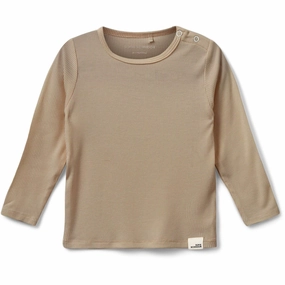 Sofie Schnoor Dark Sand Petriciasb Blouse Monochrome Style