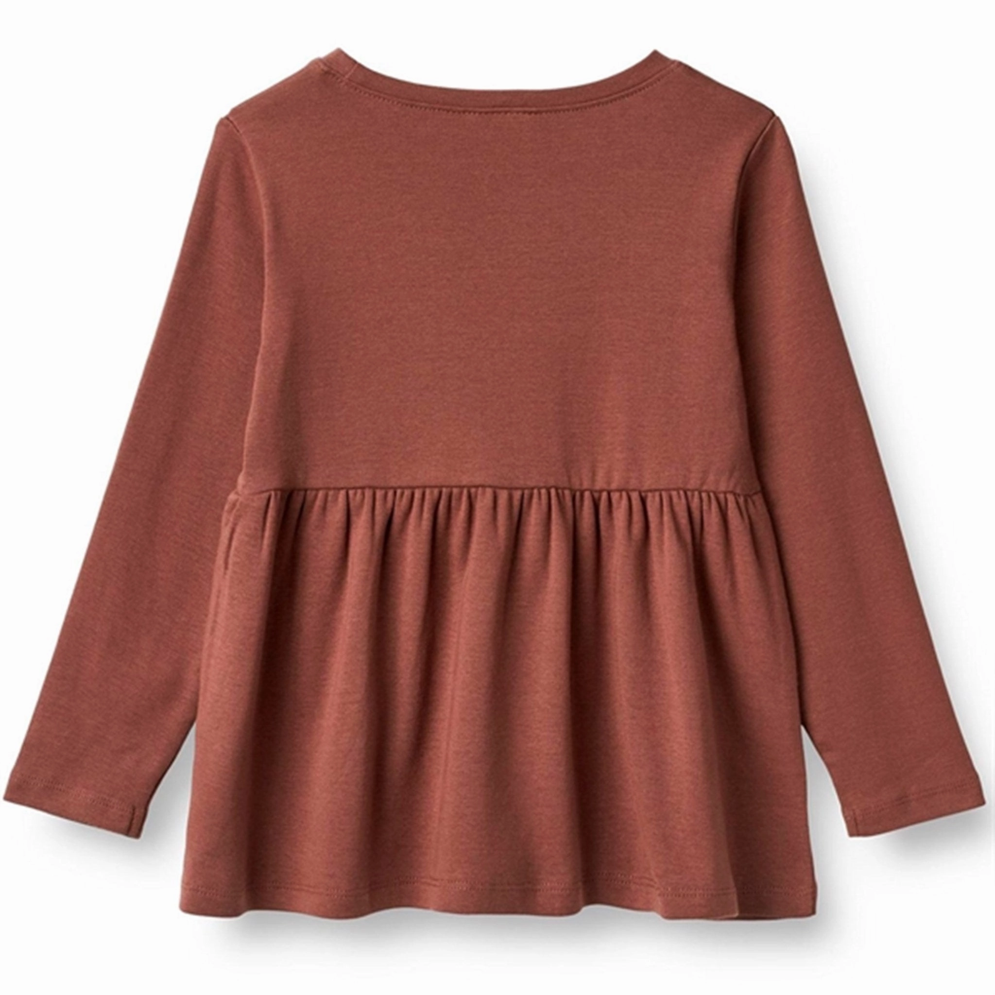 Bold Graphics Wheat Plum Rose Blouse Marcia Embroidery