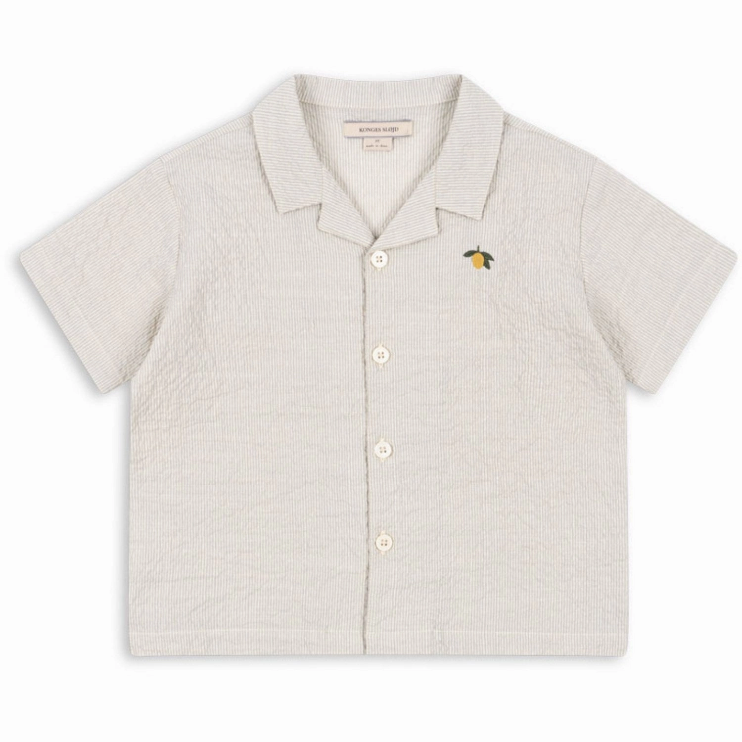 Subtle pattern Konges Sl?jd Quarry Stripe Elliot Ss Shirt Gots