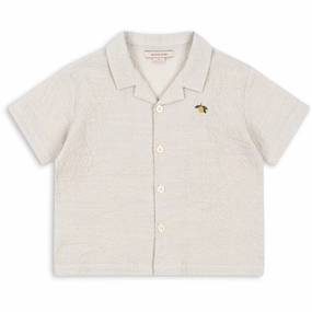 Subtle pattern Konges Sl?jd Quarry Stripe Elliot Ss Shirt Gots