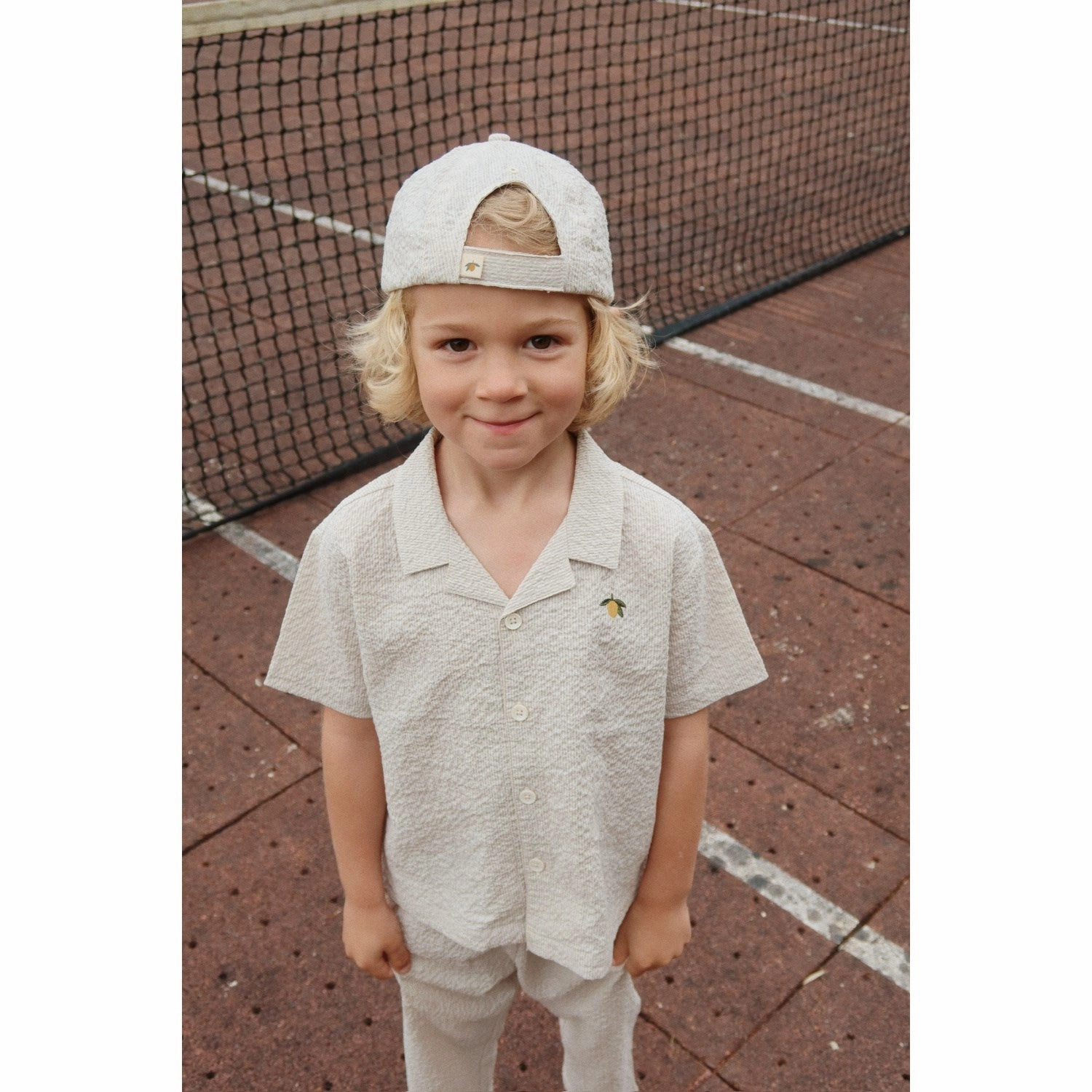 Multipurpose Layering Fabric youth trend Konges Sl?jd Quarry Stripe Elliot Ss Shirt Gots