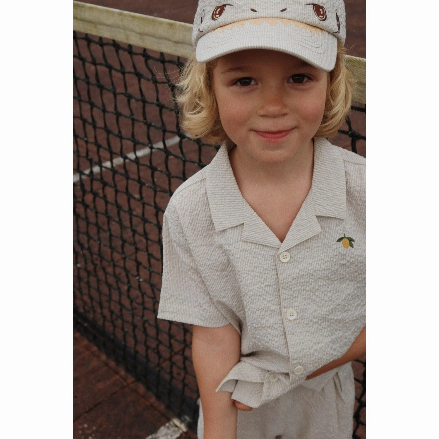 Anti Pill Technology Konges Sl?jd Quarry Stripe Elliot Ss Shirt Gots