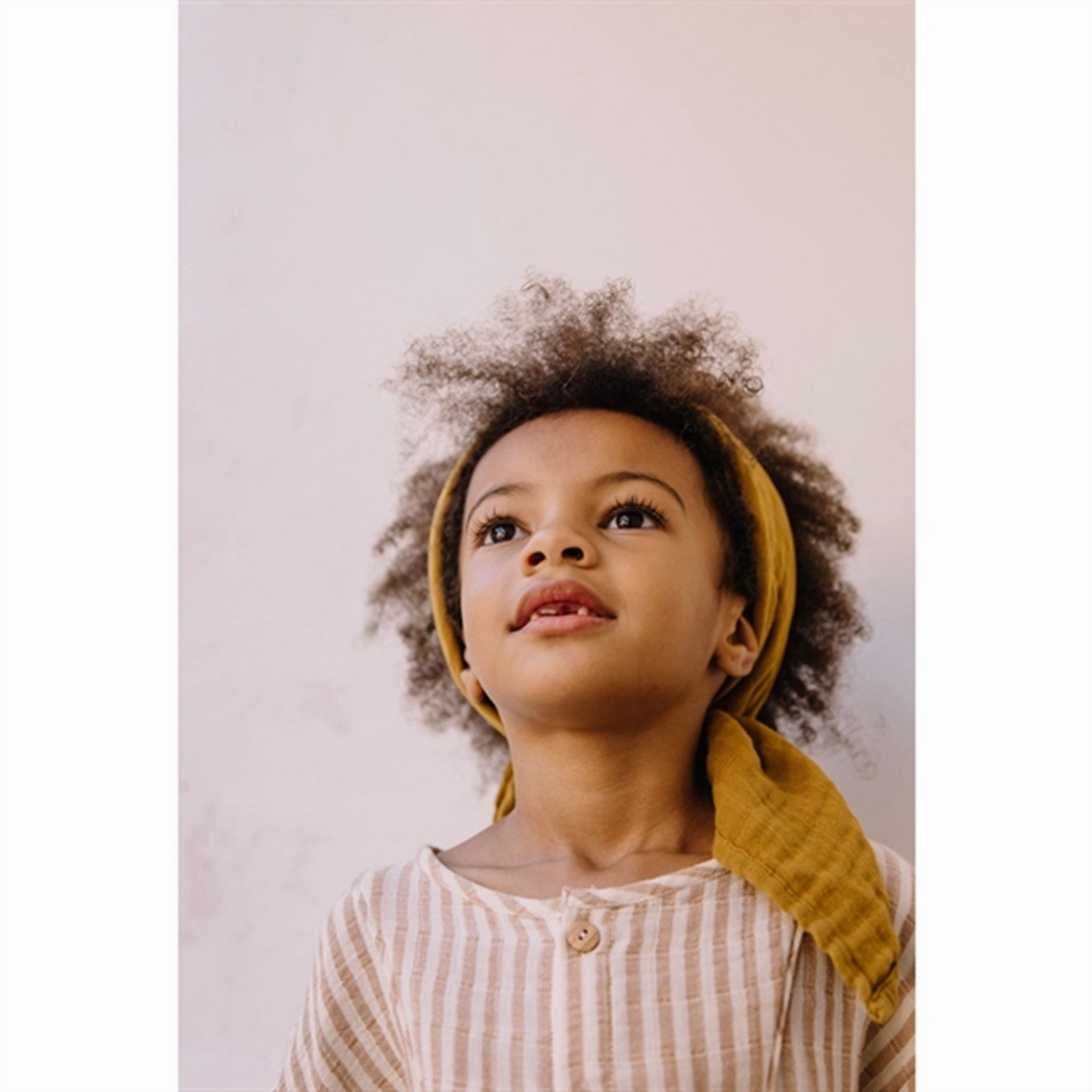 Stretch Fabric Studio Boheme Shirt Thelme Biscuit Stripes