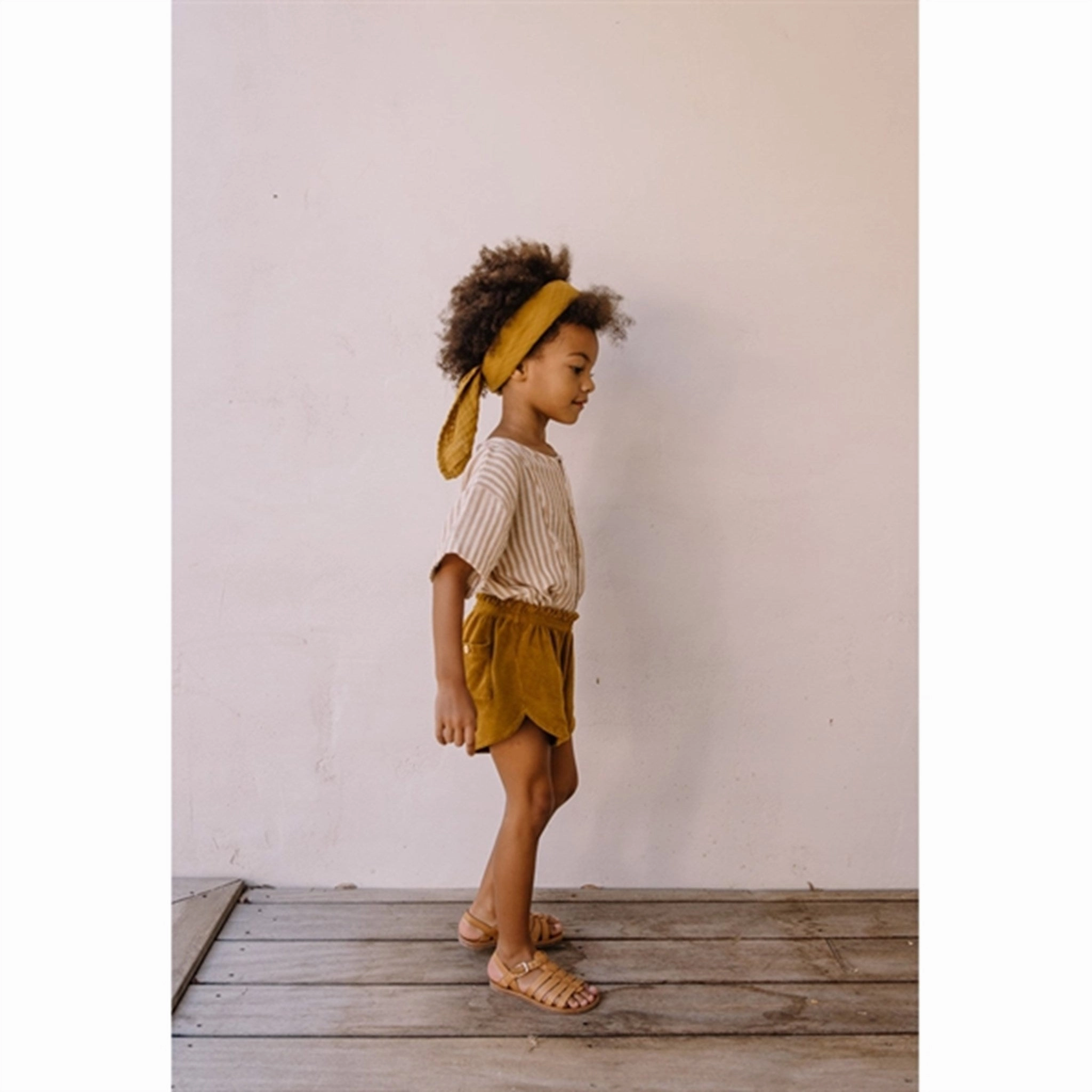 Ergonomic Sleeve Cut Statement Maker Studio Boheme Shirt Thelme Biscuit Stripes