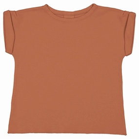 Breathable Yarn Composition Studio Boheme T-shirt Bama Caramel