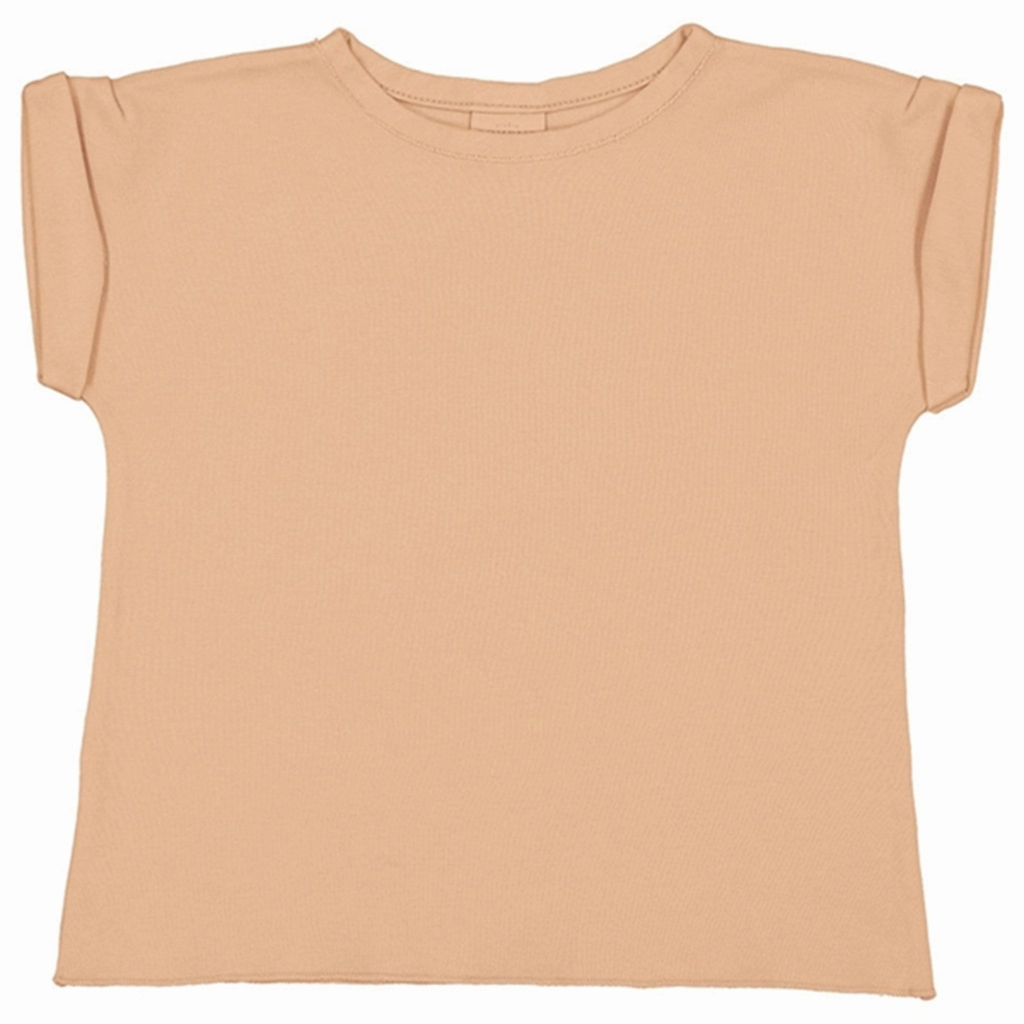 Effortless Comfort Durable Colorfast Finish Studio Boheme T-shirt Bama Peach