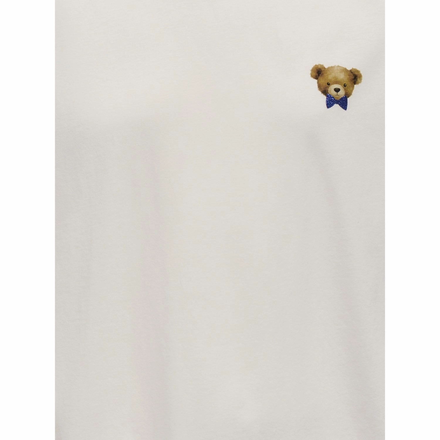 kids ONLY Cloud Dancer Teddy Blue Glitter Rosita Oversize T-Shirt UVProtectionFinish Chic and Cozy