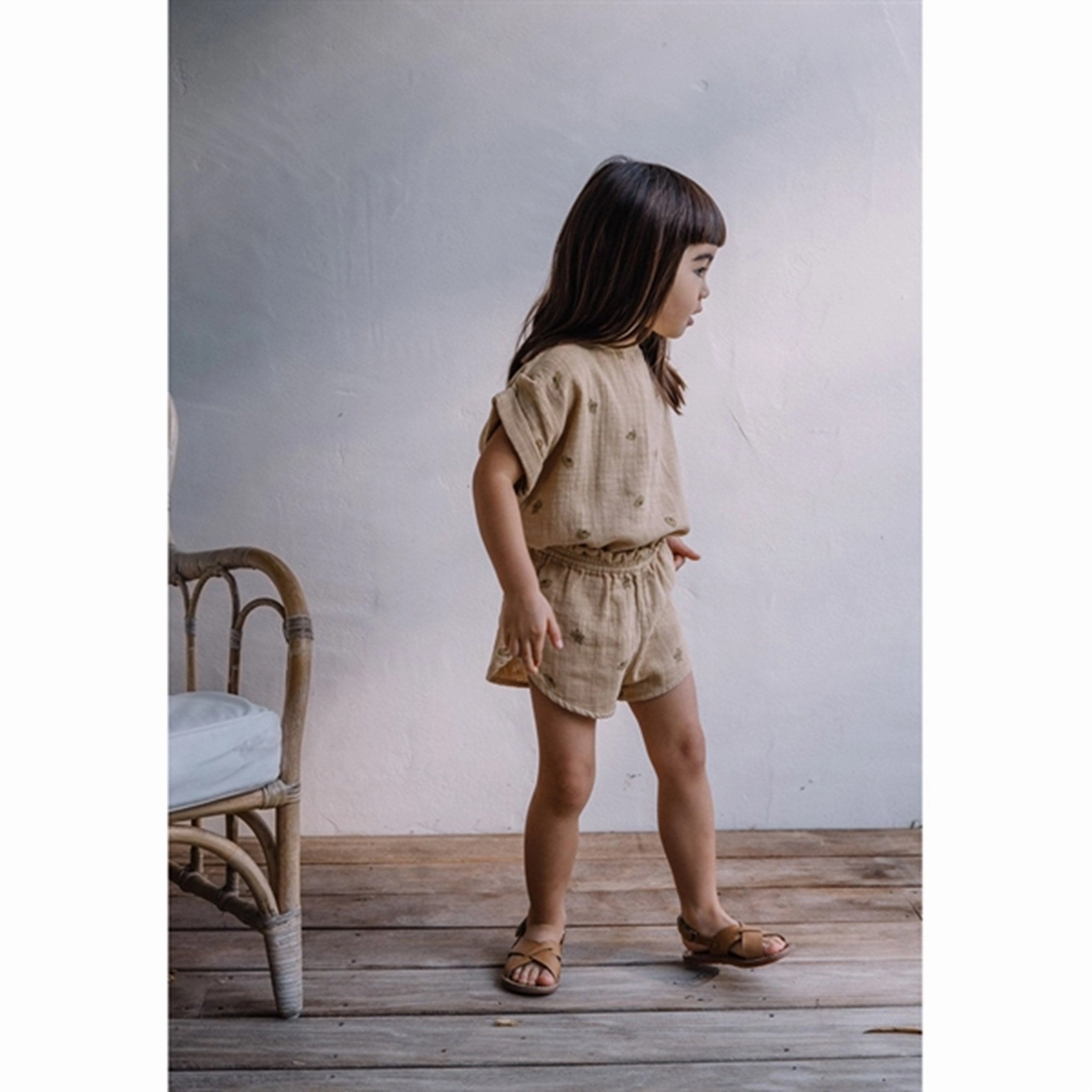 Sporty Style Wear dry cleanable Studio Boheme T-shirt Praslin Banana/Neutral