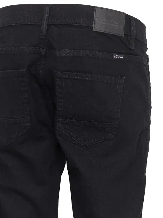 MultiPocketSystem Blend Pantalone jeans da uomo con gambe strette Twister 20715705 200297 nero