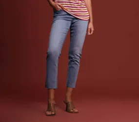 LightweightConstruction All Day Fit Griffai pantalone jeans da donna Mam lavaggio medio DGP3257 denim