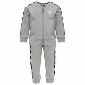 Performance Gear Functional Gear Hummel Grey Melange Bille Tracksuit