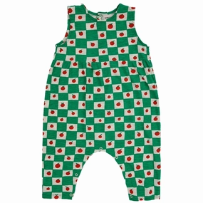 Bobo Choses Baby Tomato All Over Overall Sleeveless Offwhite Durable Relax