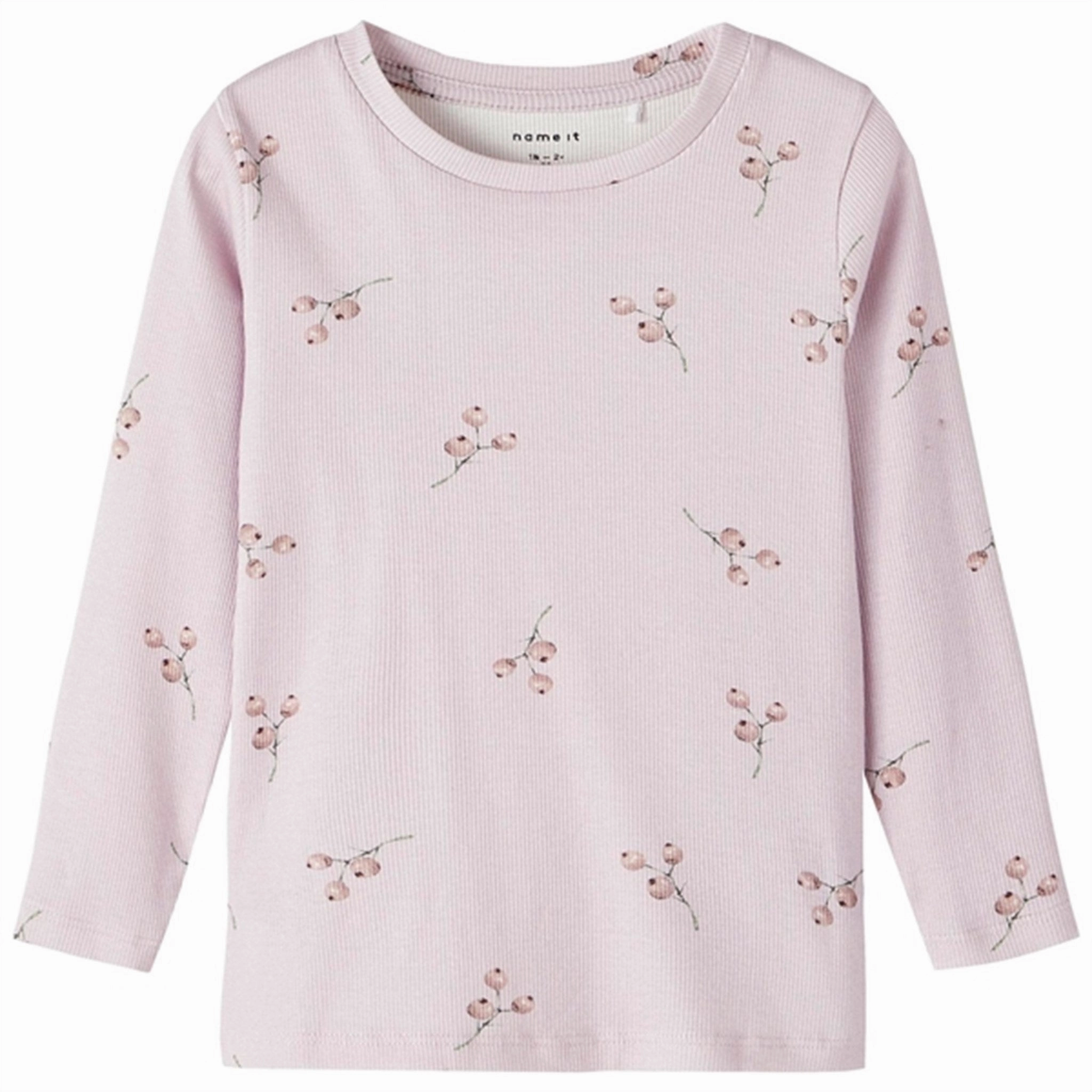 Name it Orchid Hush Laura Slim Blouse Plus size option Glossy Texture