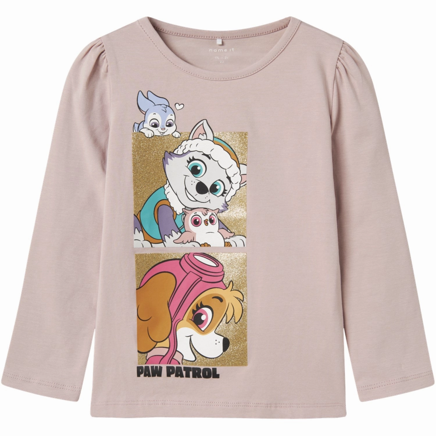 Youthful Vibe Name It Burnished Lilac Nmfjoana Paw Ls Top Box Noos Cplg