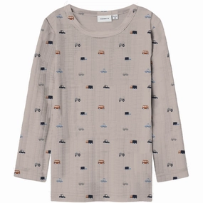 Name It Nacreous Cloud Small Cars Nmmwang Wool Needle Ls Top Noos Non-Iron Mature appeal