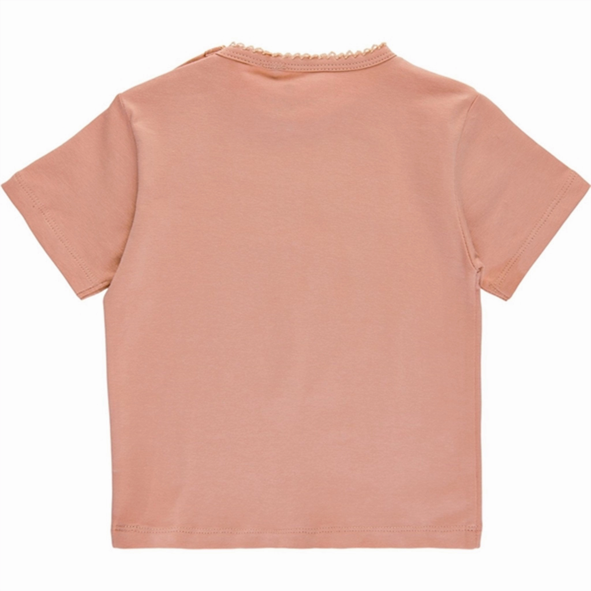 THE NEW Siblings Peach Beige Ginnie T-shirt EthicalProduction Daily Outfit