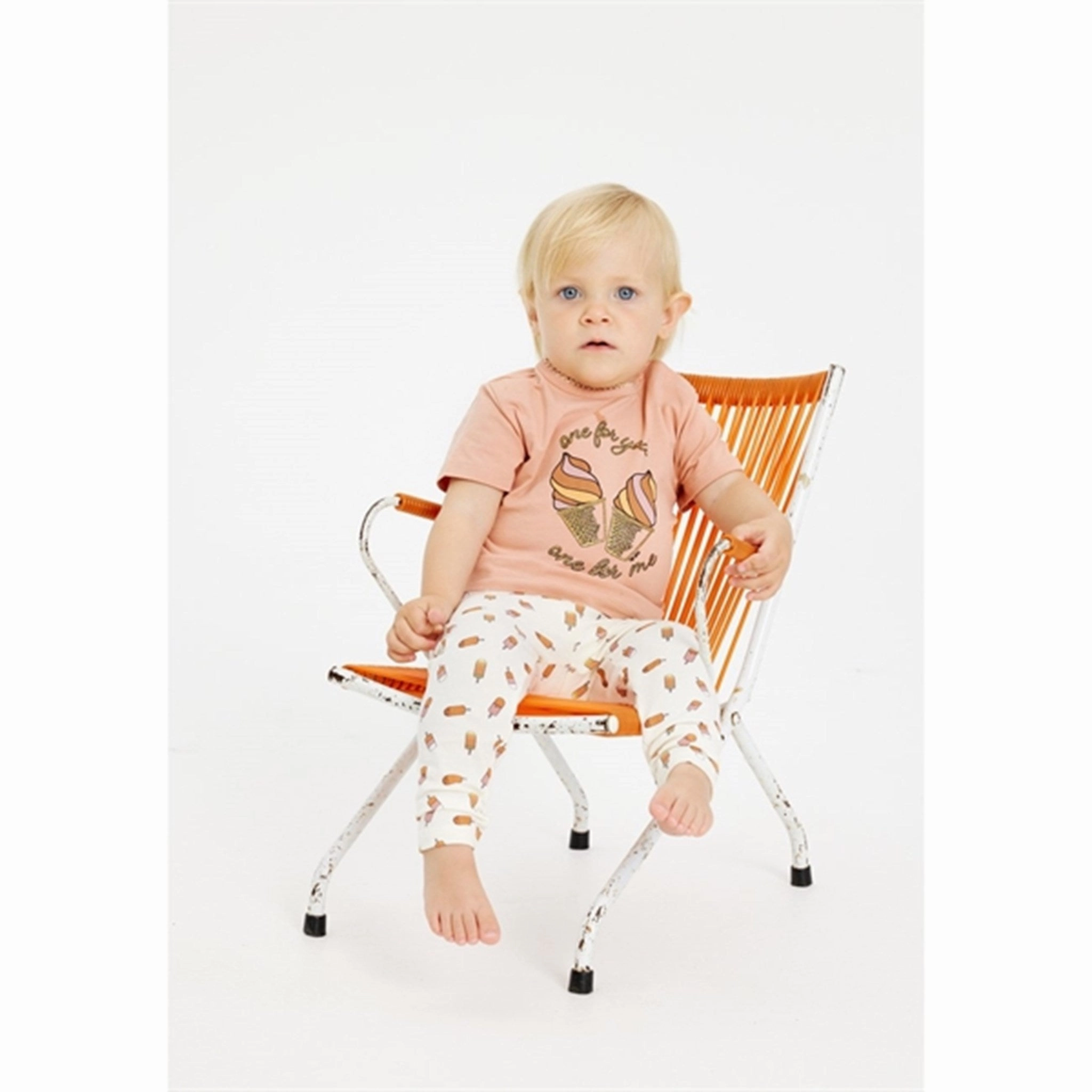 Anti Perspiration Lining THE NEW Siblings Peach Beige Ginnie T-shirt