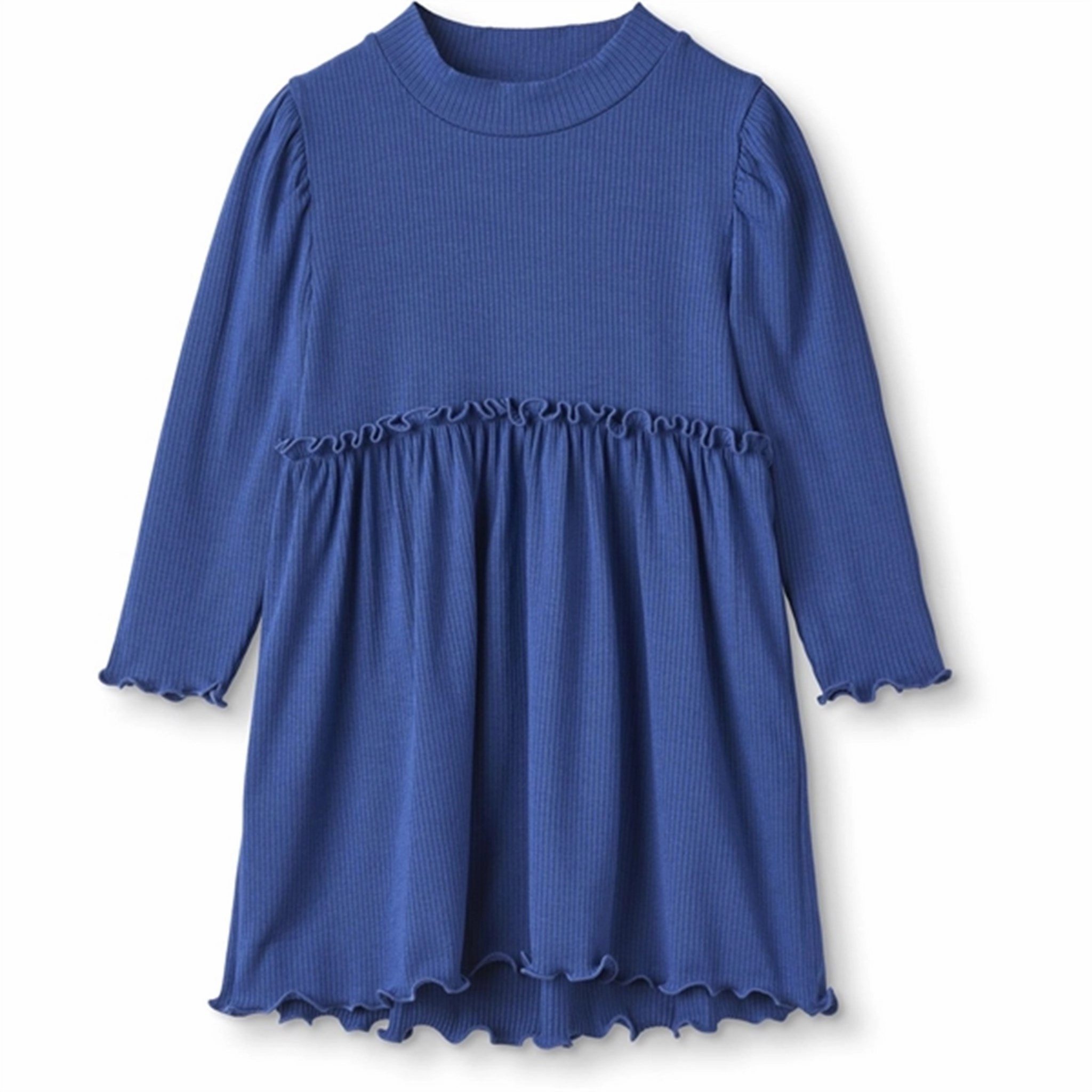Chilly Weather Wear Fliink Mazerine Blue Kenna Ls Dress