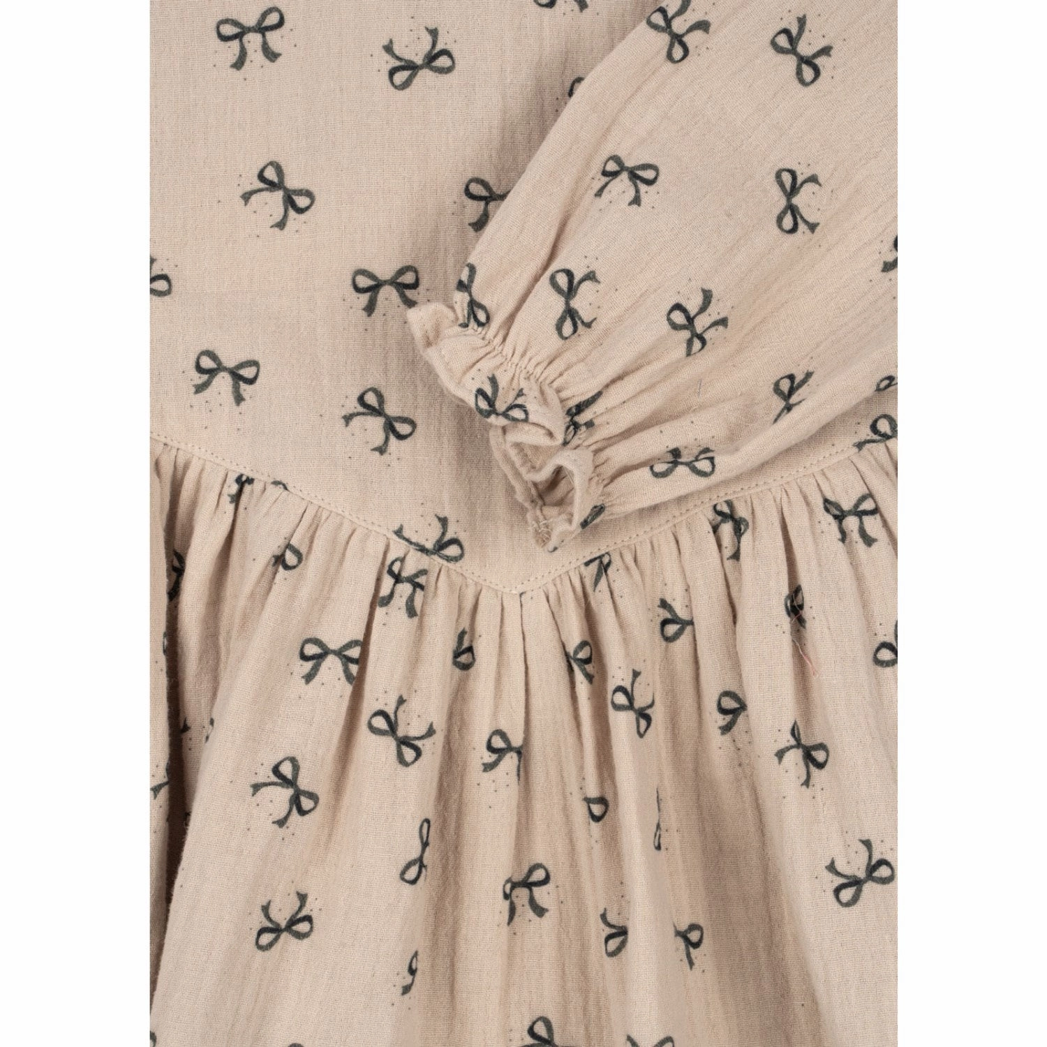 Easy to Wear Silky Mood Konges Sl?jd Bow Magnet Coco Dress GOTS