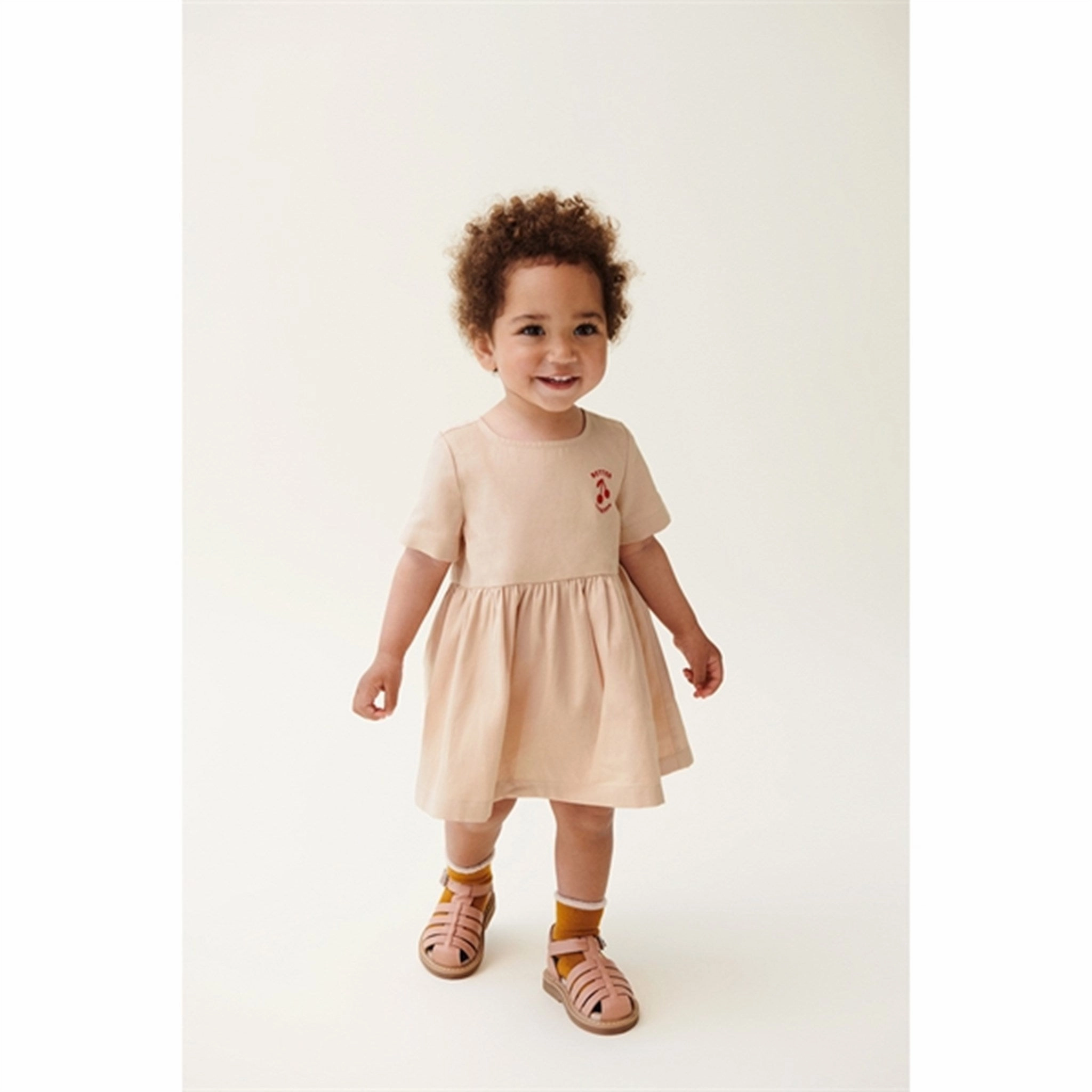 Liewood Apple Blossom Livia Baby Dress Satin Soft Luxe Touch