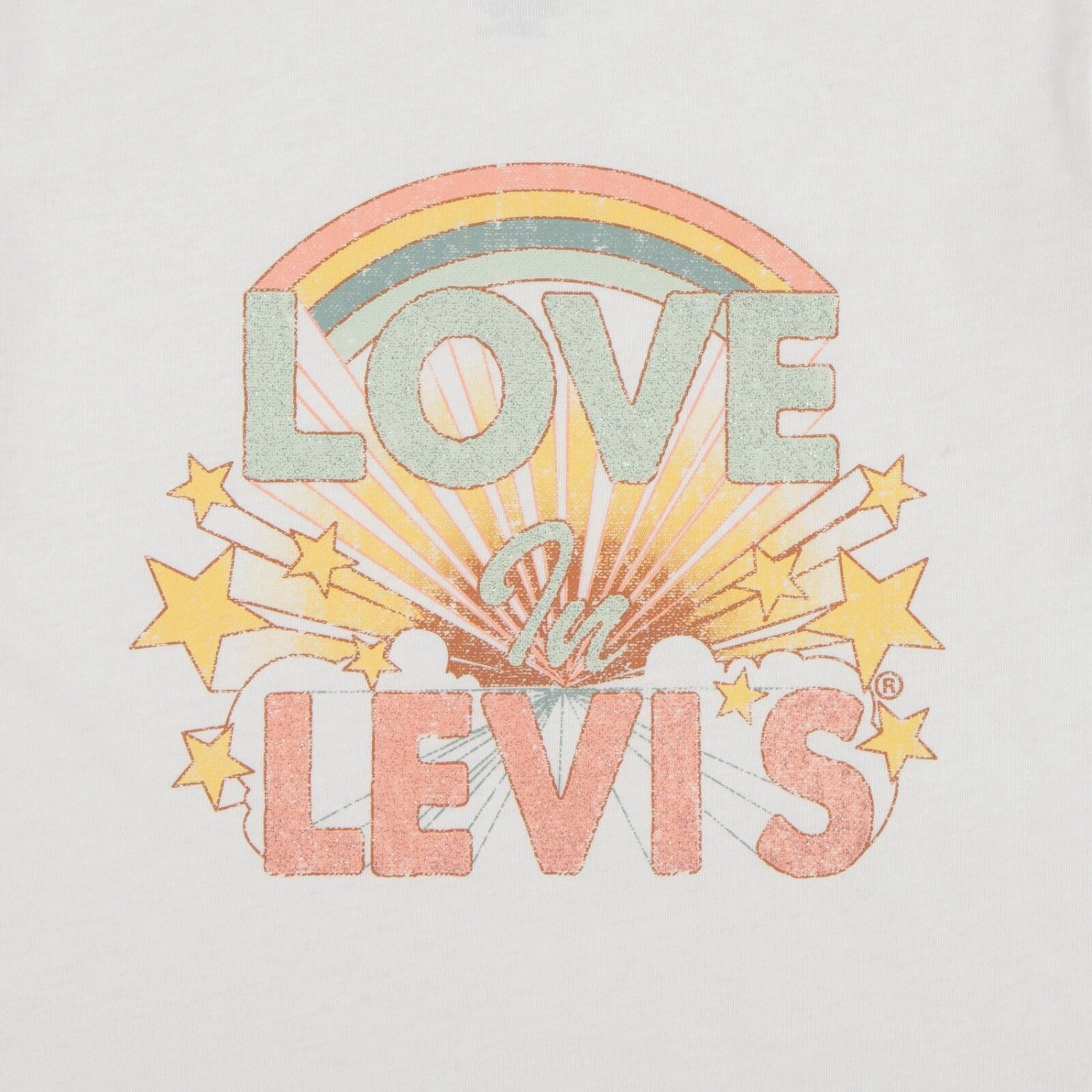 AdvancedMoistureManagement Levi's Gardenia Double Cuff Tee
