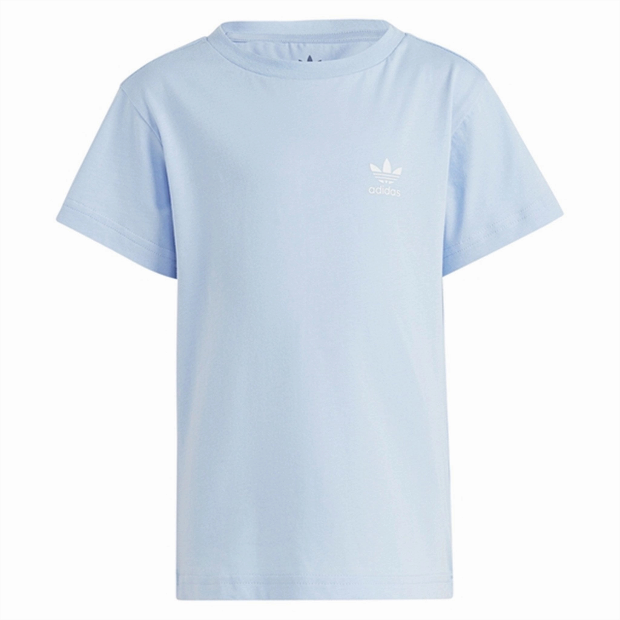 adidas Originals Light Blue T-Shirt Geometric Print