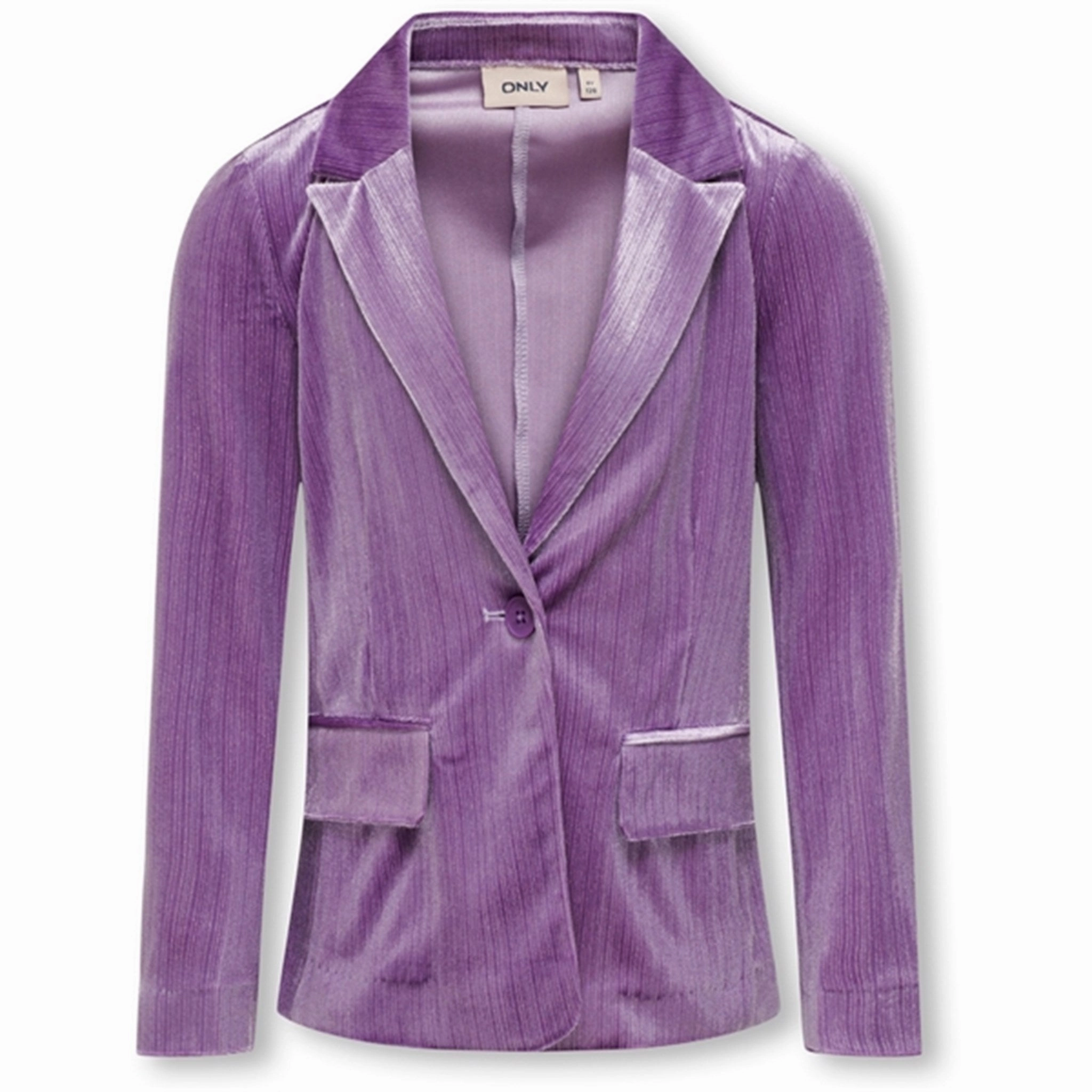Kids ONLY Dewberry Mabel Fit Glitter Velour Blazer All-purpose fit Sleek Appearance