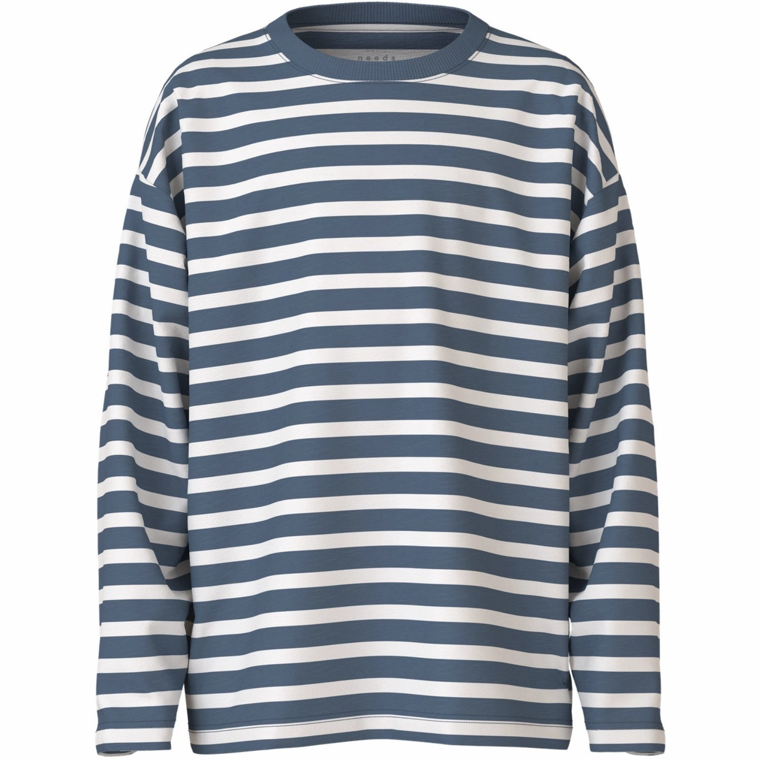 Tuckable Hem Gradient effect Name It China Blue Vaksel Blouse