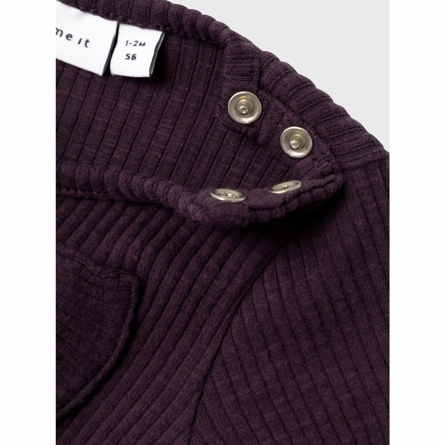 Name It Plum Perfect Lusai Dress Chain-Detail Soft Drape