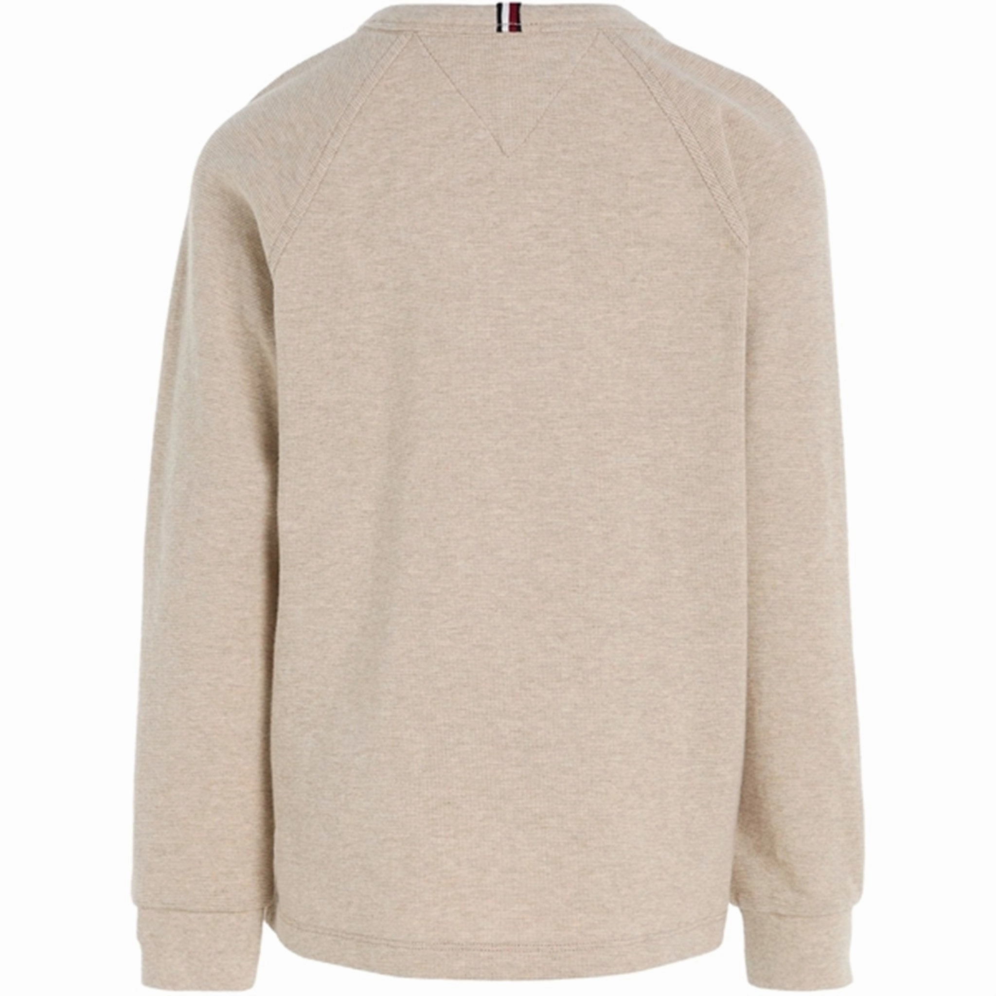 Recycled Polyester Blend Tommy Hilfiger Mini Waffle Blouse Merino Melange