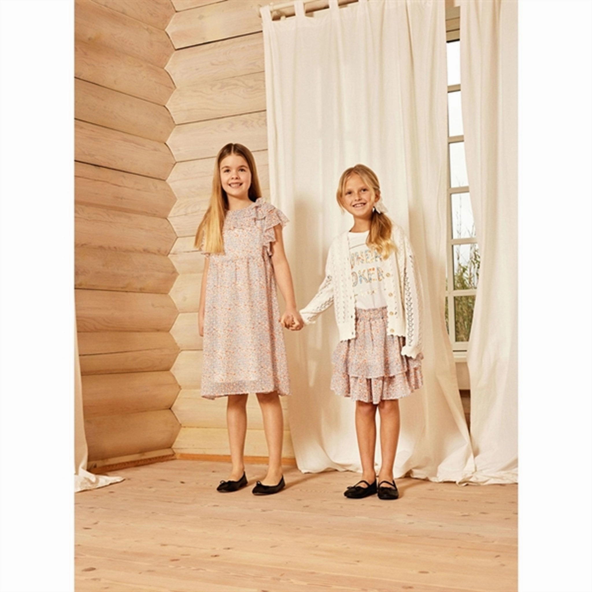 Cute Touch Name it Peach Nectar Fisilk Dress