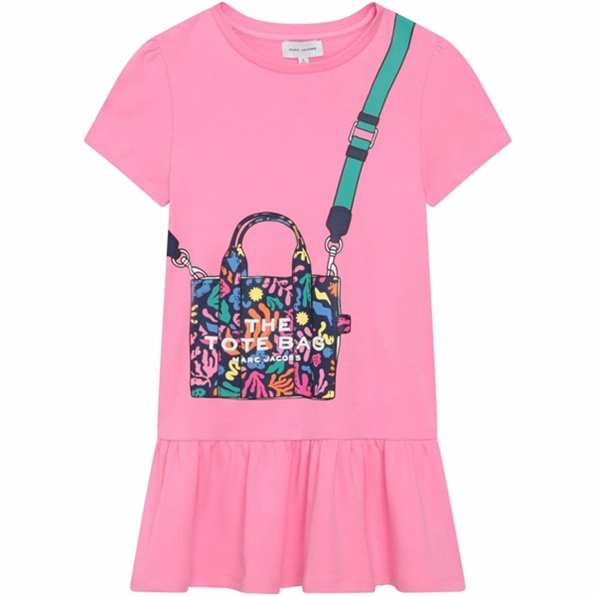 Little Marc Jacobs Dress Apricot Flap-Detail