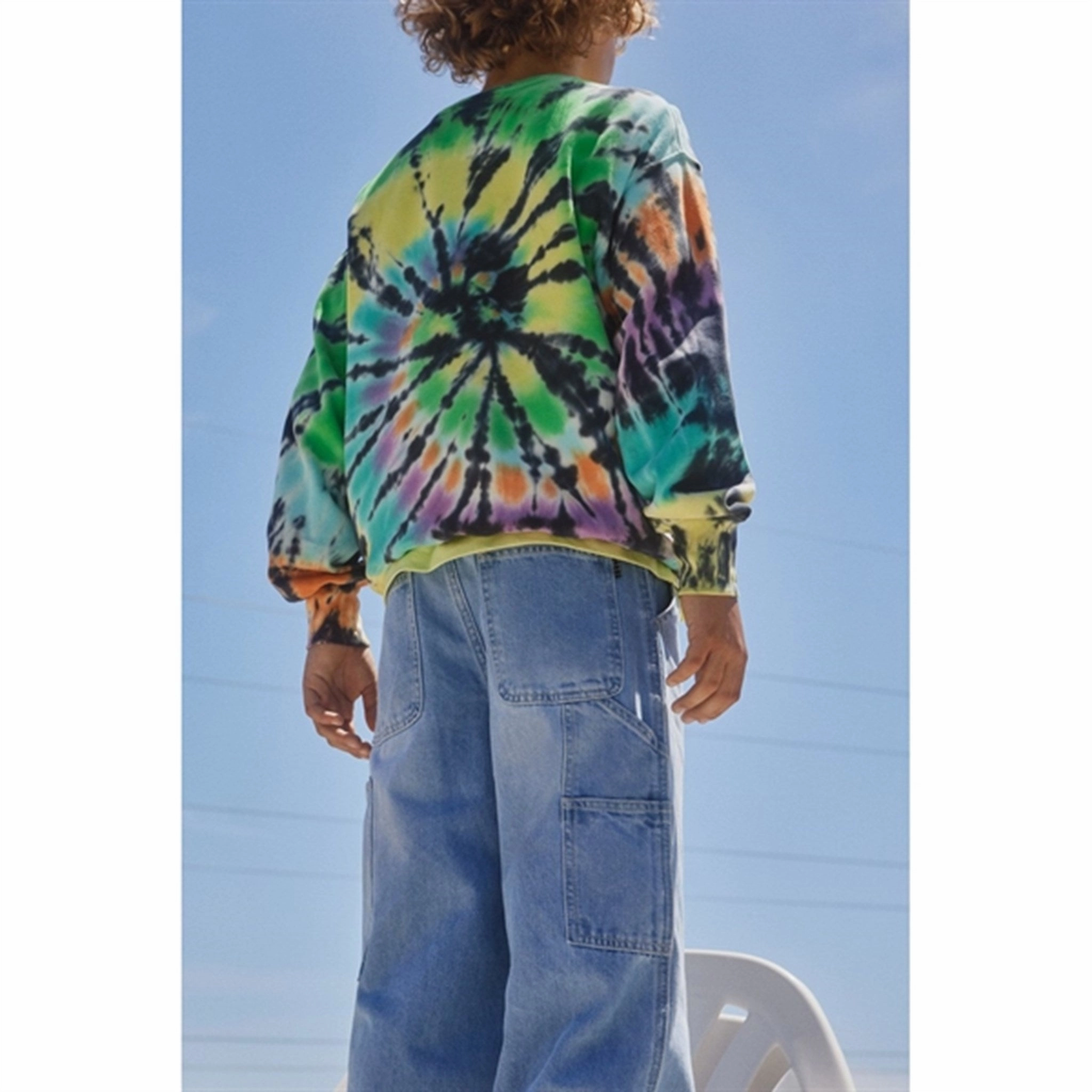 Molo Lightblue Denim Archer Pants Cool Fit Night Out Rainy Day