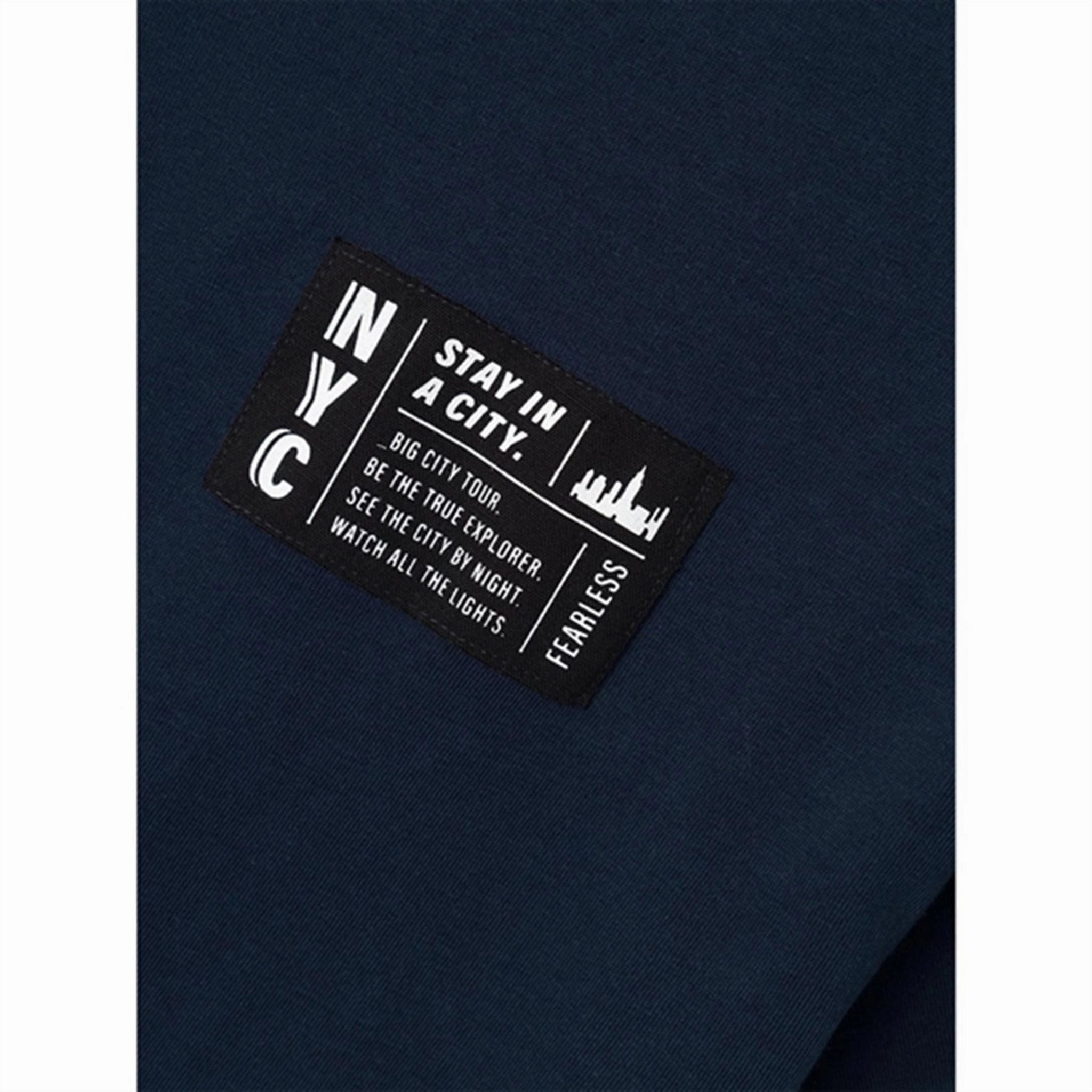 Fashion-Forward Fit Name it Dark Sapphire Vector Loose T-Shirt