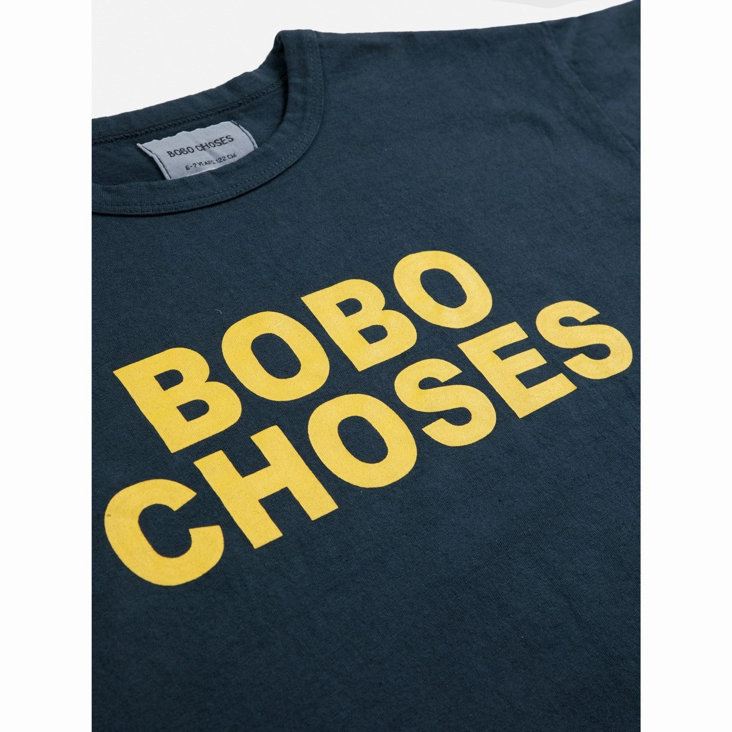 Bobo Choses Midnight Blue Navy T-Shirt Everyday Look Wear Sustainable Textile