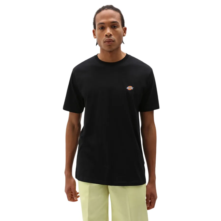Dickies maglietta manica corta da uomo Mapleton DK0A4XDBBK1 nero Regular Fit