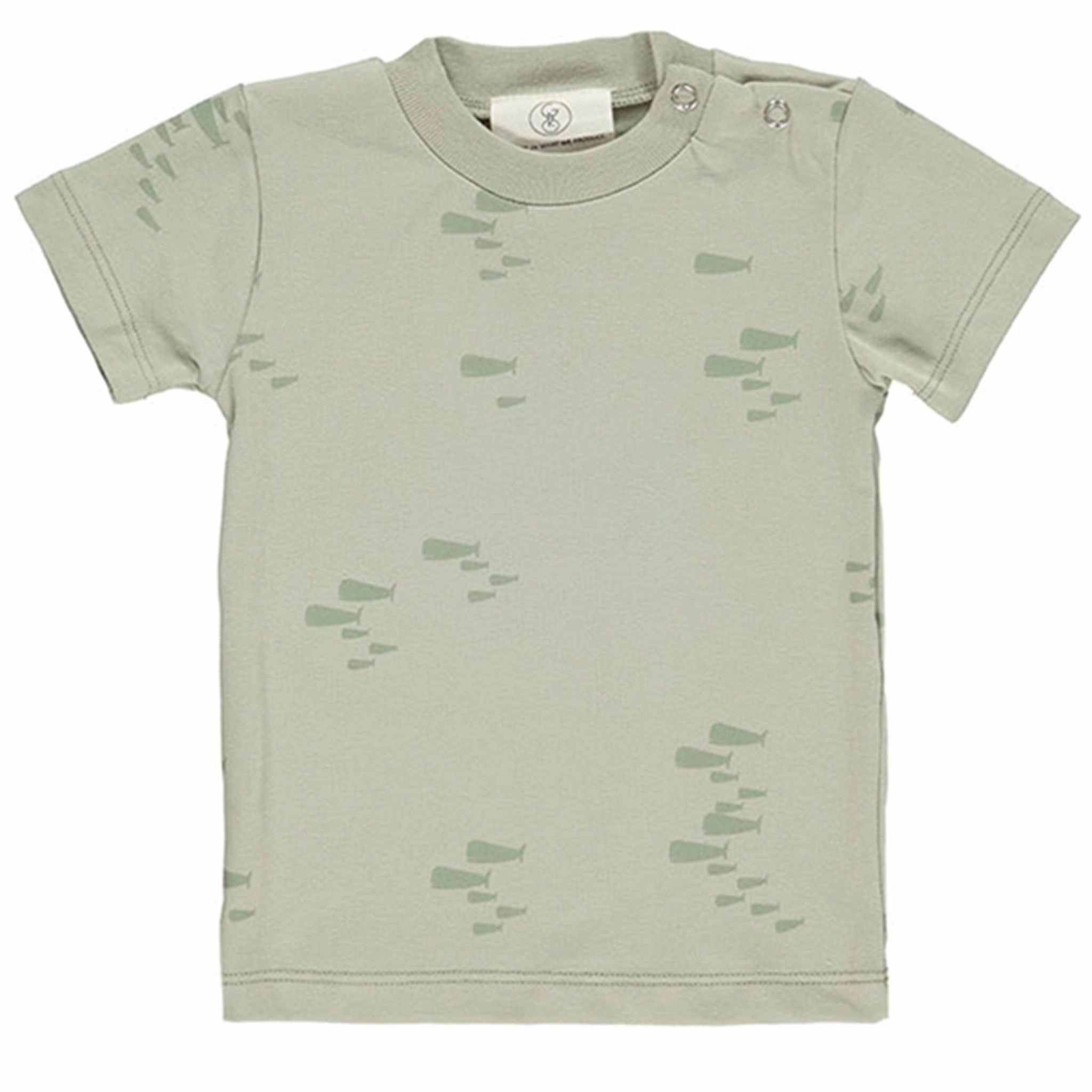 Stylish piece GRO Light Grey Green Norr T-shirt