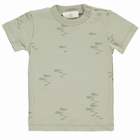 Quick-Drying Shirt Durable Color Retention GRO Light Grey Green Norr T-shirt