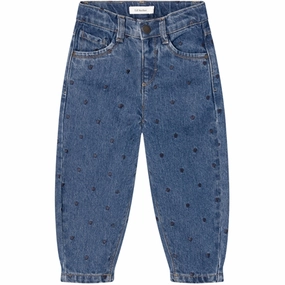 Soft Wash Treatment Lil'Atelier Medium Blue Denim Bella Jeans